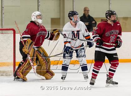 Thumbnail 1 in Milton Academy vs Tabor Academy (Joshua H. Weeks New Years' Tournament Final) photogallery.