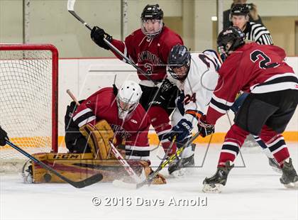 Thumbnail 2 in Milton Academy vs Tabor Academy (Joshua H. Weeks New Years' Tournament Final) photogallery.