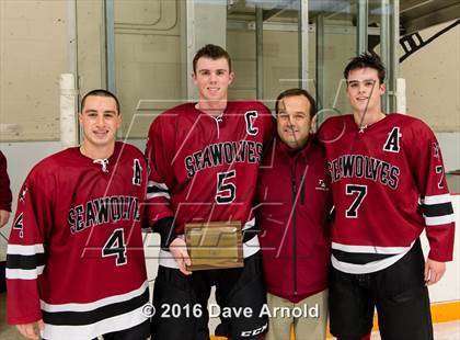 Thumbnail 1 in Milton Academy vs Tabor Academy (Joshua H. Weeks New Years' Tournament Final) photogallery.