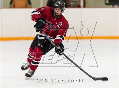 Thumbnail 1 in Milton Academy vs Tabor Academy (Joshua H. Weeks New Years' Tournament Final) photogallery.