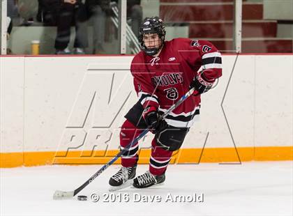 Thumbnail 1 in Milton Academy vs Tabor Academy (Joshua H. Weeks New Years' Tournament Final) photogallery.