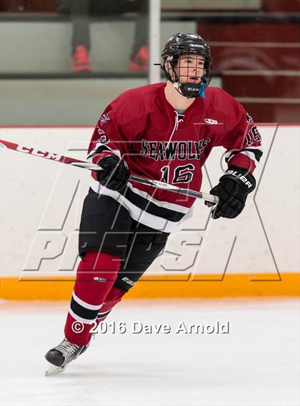 Thumbnail 1 in Milton Academy vs Tabor Academy (Joshua H. Weeks New Years' Tournament Final) photogallery.