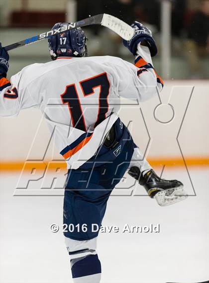 Thumbnail 2 in Milton Academy vs Tabor Academy (Joshua H. Weeks New Years' Tournament Final) photogallery.