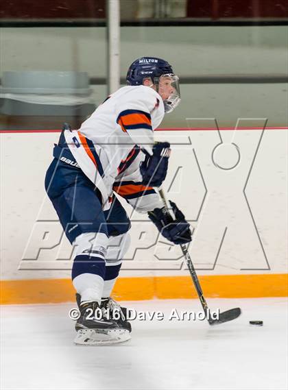 Thumbnail 1 in Milton Academy vs Tabor Academy (Joshua H. Weeks New Years' Tournament Final) photogallery.