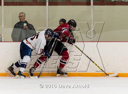 Thumbnail 1 in Milton Academy vs Tabor Academy (Joshua H. Weeks New Years' Tournament Final) photogallery.