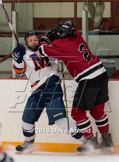 Thumbnail 3 in Milton Academy vs Tabor Academy (Joshua H. Weeks New Years' Tournament Final) photogallery.