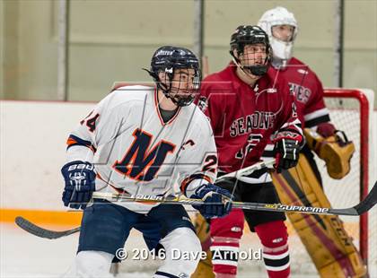 Thumbnail 2 in Milton Academy vs Tabor Academy (Joshua H. Weeks New Years' Tournament Final) photogallery.