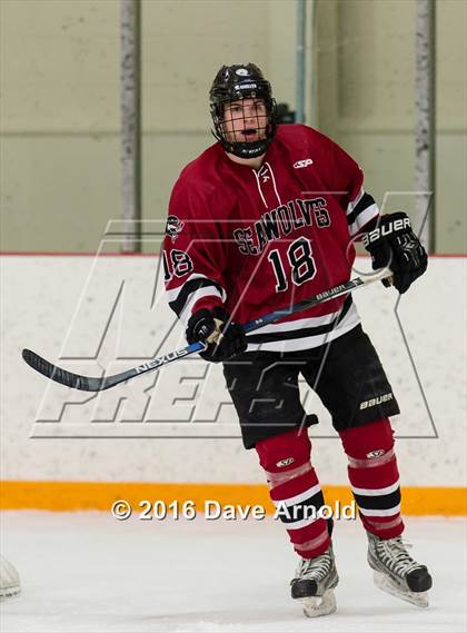 Thumbnail 2 in Milton Academy vs Tabor Academy (Joshua H. Weeks New Years' Tournament Final) photogallery.