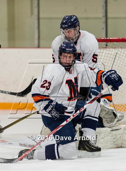 Thumbnail 2 in Milton Academy vs Tabor Academy (Joshua H. Weeks New Years' Tournament Final) photogallery.