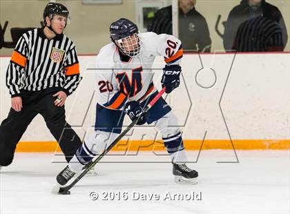 Thumbnail 1 in Milton Academy vs Tabor Academy (Joshua H. Weeks New Years' Tournament Final) photogallery.