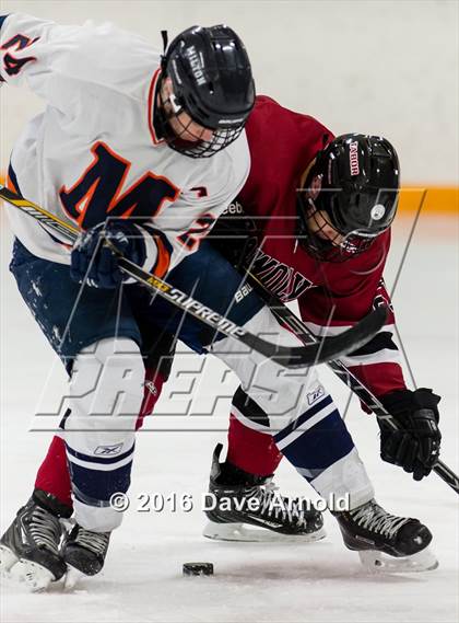 Thumbnail 1 in Milton Academy vs Tabor Academy (Joshua H. Weeks New Years' Tournament Final) photogallery.