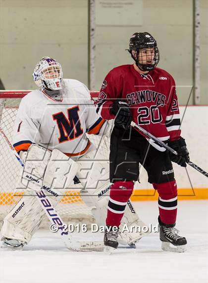 Thumbnail 2 in Milton Academy vs Tabor Academy (Joshua H. Weeks New Years' Tournament Final) photogallery.
