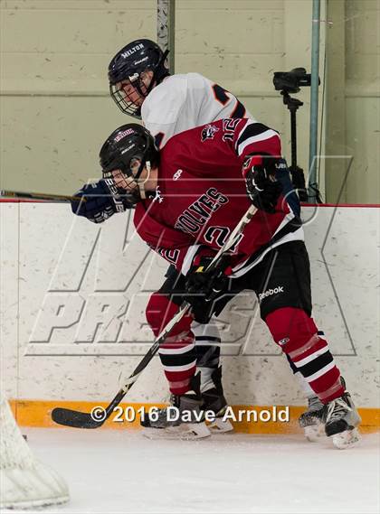 Thumbnail 1 in Milton Academy vs Tabor Academy (Joshua H. Weeks New Years' Tournament Final) photogallery.