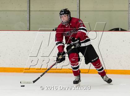 Thumbnail 2 in Milton Academy vs Tabor Academy (Joshua H. Weeks New Years' Tournament Final) photogallery.