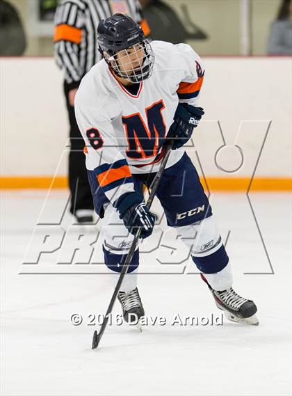 Thumbnail 2 in Milton Academy vs Tabor Academy (Joshua H. Weeks New Years' Tournament Final) photogallery.