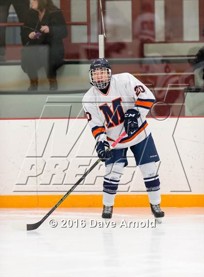 Thumbnail 1 in Milton Academy vs Tabor Academy (Joshua H. Weeks New Years' Tournament Final) photogallery.