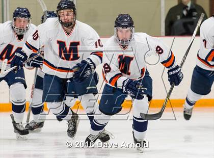 Thumbnail 2 in Milton Academy vs Tabor Academy (Joshua H. Weeks New Years' Tournament Final) photogallery.