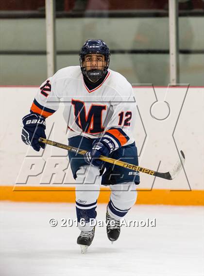 Thumbnail 1 in Milton Academy vs Tabor Academy (Joshua H. Weeks New Years' Tournament Final) photogallery.