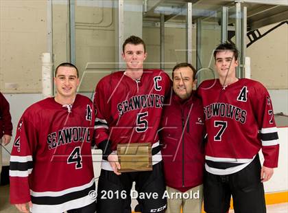 Thumbnail 3 in Milton Academy vs Tabor Academy (Joshua H. Weeks New Years' Tournament Final) photogallery.