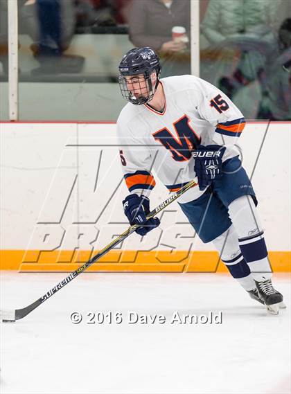 Thumbnail 2 in Milton Academy vs Tabor Academy (Joshua H. Weeks New Years' Tournament Final) photogallery.