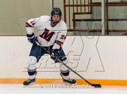 Thumbnail 2 in Milton Academy vs Tabor Academy (Joshua H. Weeks New Years' Tournament Final) photogallery.