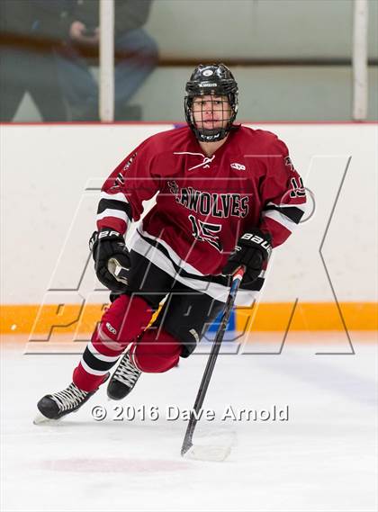 Thumbnail 2 in Milton Academy vs Tabor Academy (Joshua H. Weeks New Years' Tournament Final) photogallery.