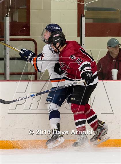 Thumbnail 2 in Milton Academy vs Tabor Academy (Joshua H. Weeks New Years' Tournament Final) photogallery.
