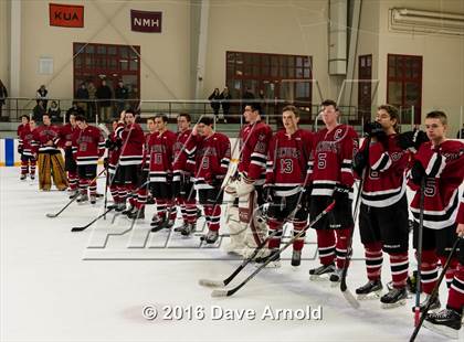 Thumbnail 2 in Milton Academy vs Tabor Academy (Joshua H. Weeks New Years' Tournament Final) photogallery.