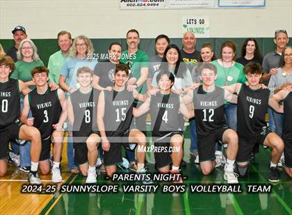 Thumbnail 1 in Sunnyslope vs. Marana (Parents Night) photogallery.