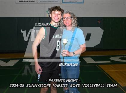 Thumbnail 1 in Sunnyslope vs. Marana (Parents Night) photogallery.