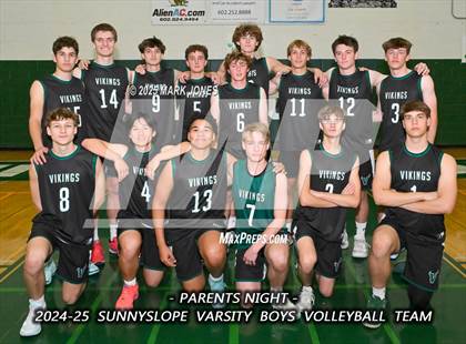 Thumbnail 2 in Sunnyslope vs. Marana (Parents Night) photogallery.