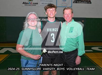 Thumbnail 3 in Sunnyslope vs. Marana (Parents Night) photogallery.