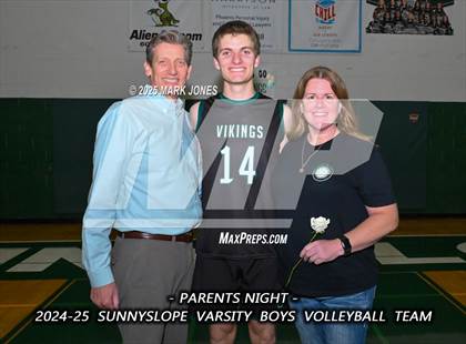 Thumbnail 2 in Sunnyslope vs. Marana (Parents Night) photogallery.