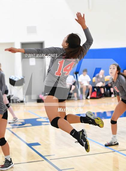 Thumbnail 3 in North Pointe Prep vs. Valley Lutheran (Desert Classic) photogallery.