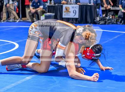 Thumbnail 3 in CIF State Wrestling Championships Girls (Round One) photogallery.