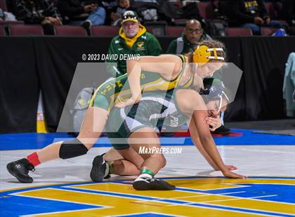 Thumbnail 2 in CIF State Wrestling Championships Girls (Round One) photogallery.