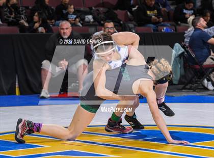 Thumbnail 3 in CIF State Wrestling Championships Girls (Round One) photogallery.