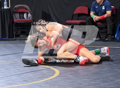 Thumbnail 1 in CIF State Wrestling Championships Girls (Round One) photogallery.