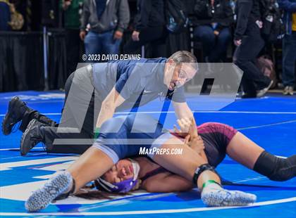 Thumbnail 1 in CIF State Wrestling Championships Girls (Round One) photogallery.