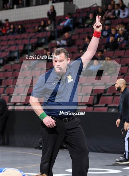 Thumbnail 1 in CIF State Wrestling Championships Girls (Round One) photogallery.