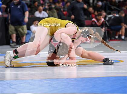 Thumbnail 3 in CIF State Wrestling Championships Girls (Round One) photogallery.