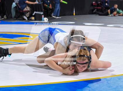 Thumbnail 1 in CIF State Wrestling Championships Girls (Round One) photogallery.