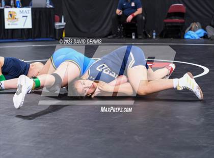Thumbnail 3 in CIF State Wrestling Championships Girls (Round One) photogallery.