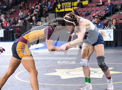 Thumbnail 3 in CIF State Wrestling Championships Girls (Round One) photogallery.
