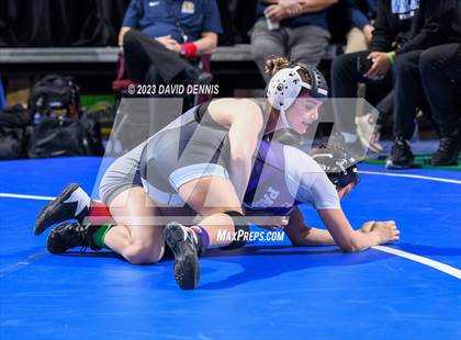 Thumbnail 1 in CIF State Wrestling Championships Girls (Round One) photogallery.