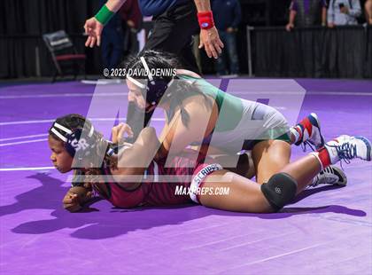 Thumbnail 3 in CIF State Wrestling Championships Girls (Round One) photogallery.