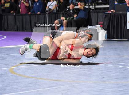 Thumbnail 1 in CIF State Wrestling Championships Girls (Round One) photogallery.