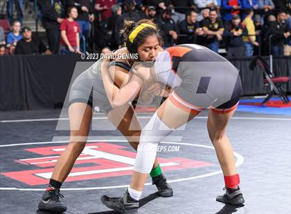 Thumbnail 2 in CIF State Wrestling Championships Girls (Round One) photogallery.