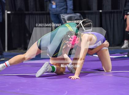 Thumbnail 2 in CIF State Wrestling Championships Girls (Round One) photogallery.
