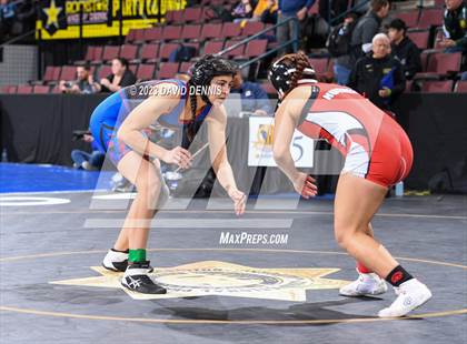 Thumbnail 3 in CIF State Wrestling Championships Girls (Round One) photogallery.